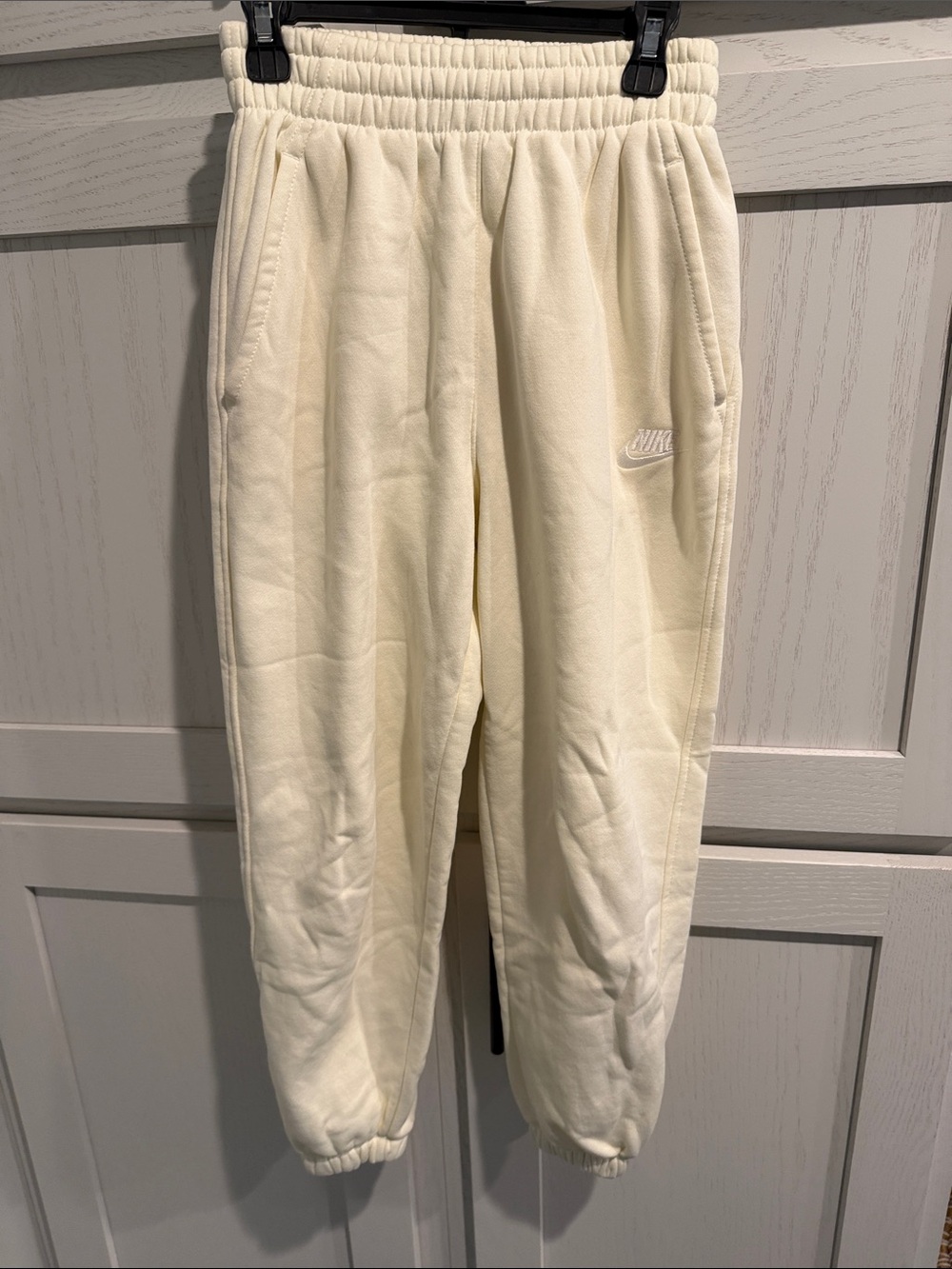 KIDS Nike Cream Fleece Joggers